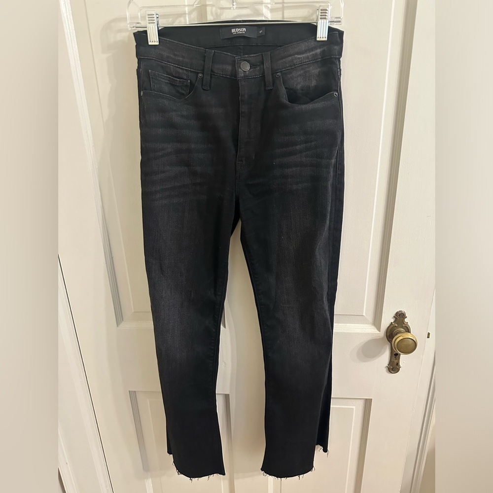 Hudson Holly Flare Bootcut Jeans - Size 27 - Faded Black